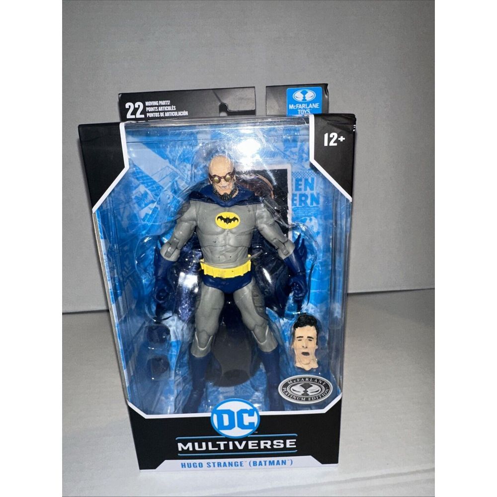 McFarlane Toys Multiverse Hugo Strange Figure Batman Platinum Edition Brand New